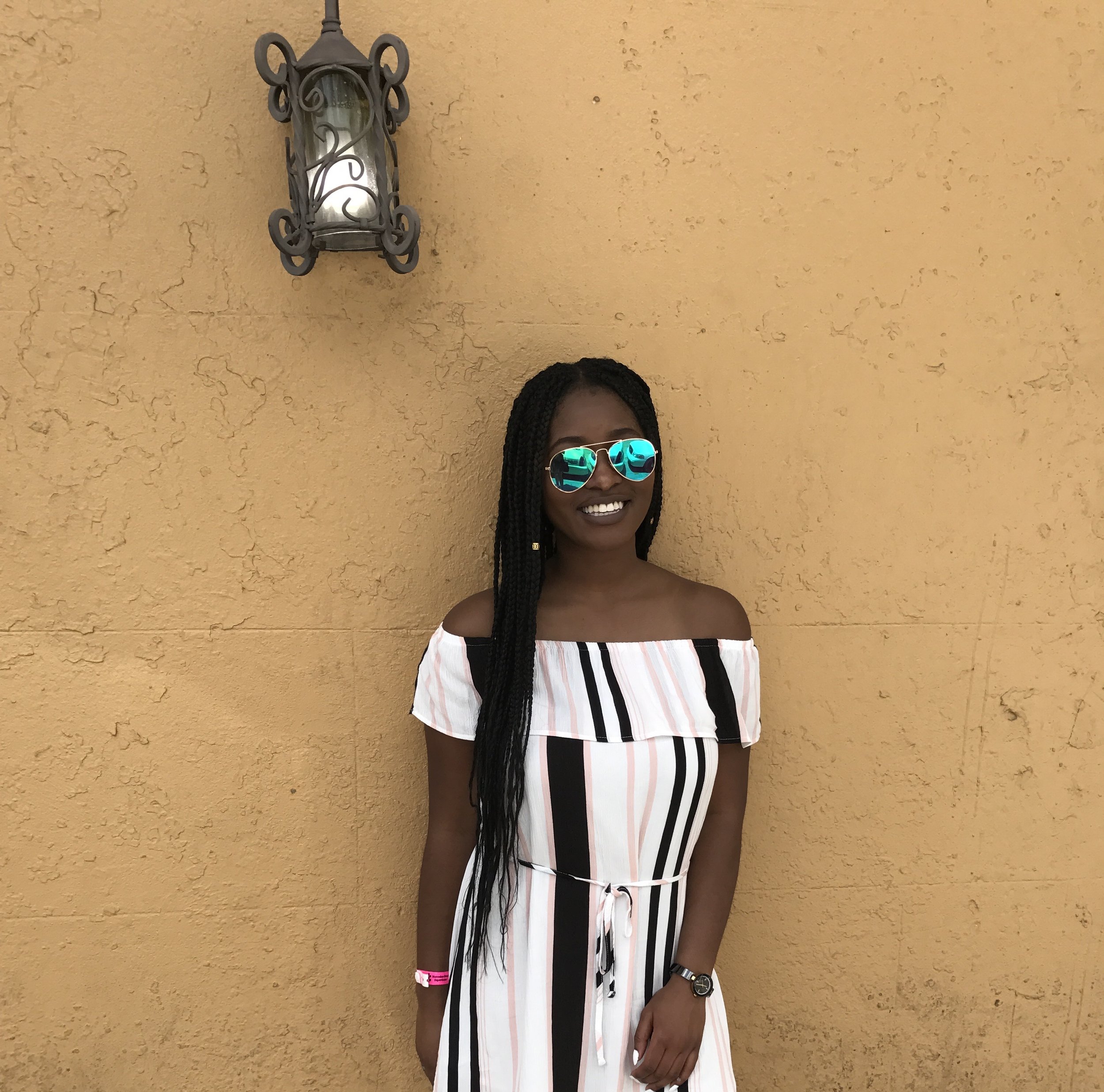 Dress : Cotton On Sunnies : Forever 21 Watch : Anne Klein Shoes (not pictured): Birkenstocks