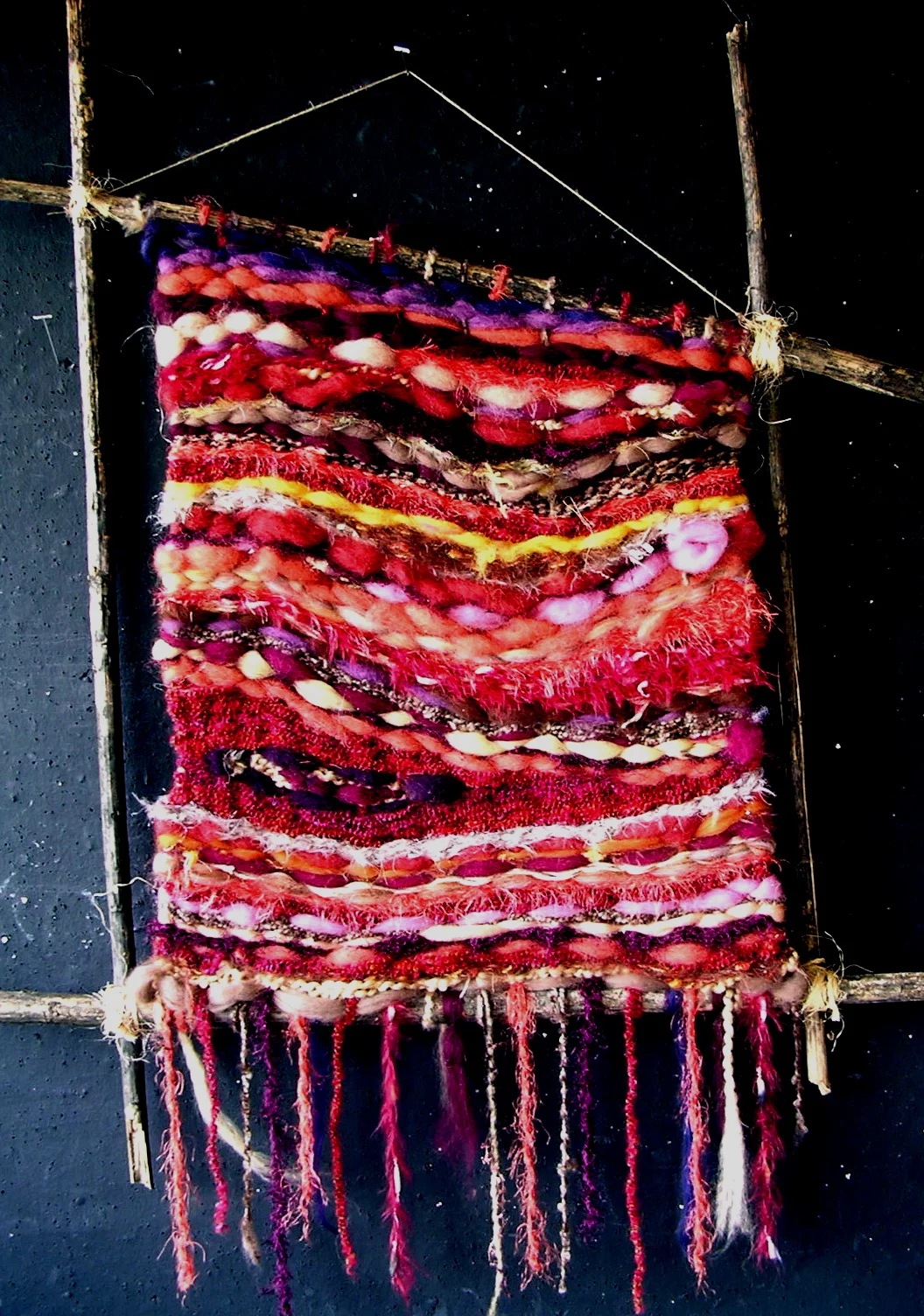 Wool tapestry, 2x3 ft.