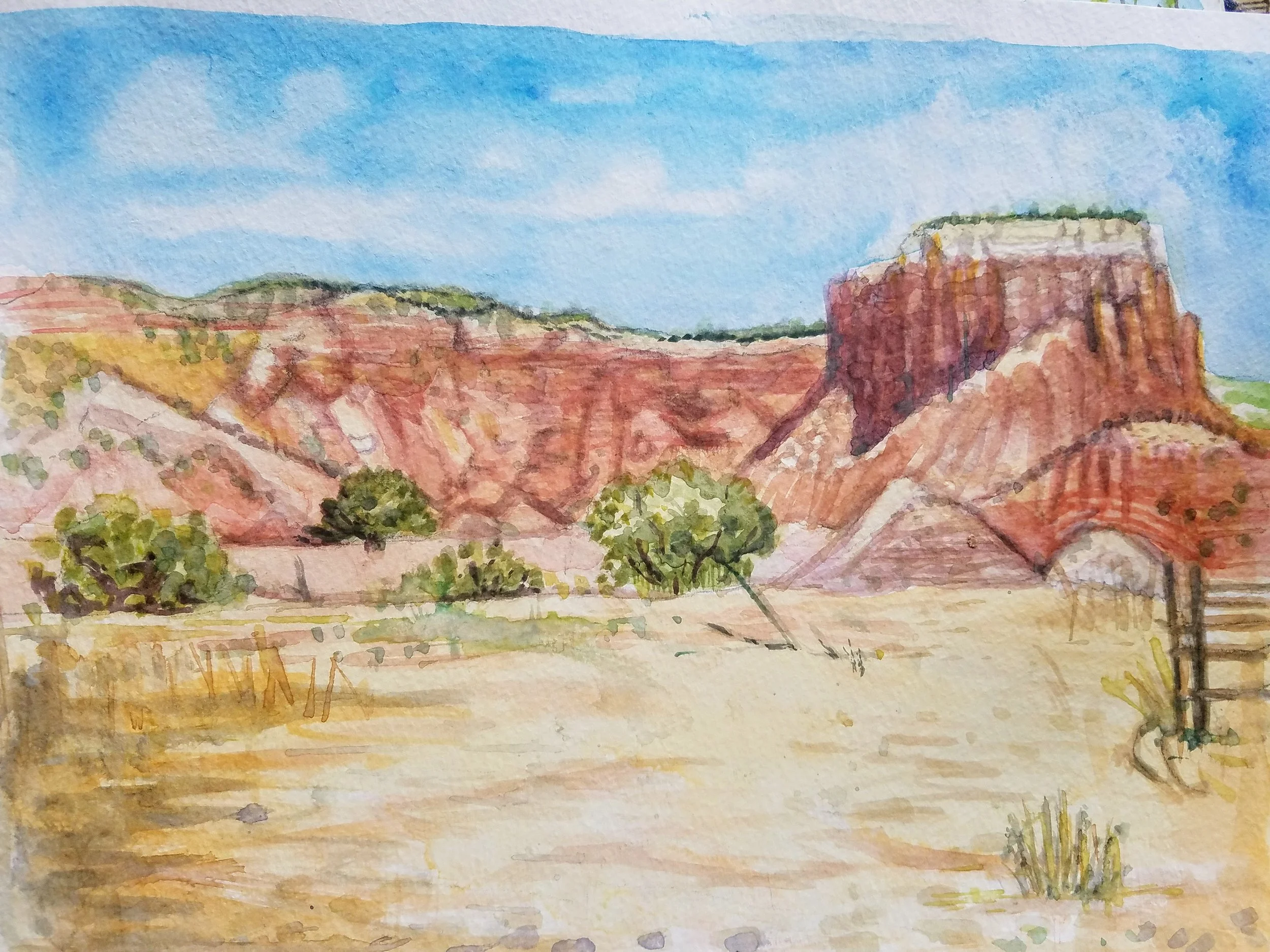 Kitchen Mesa, Abiqui, NM 2018