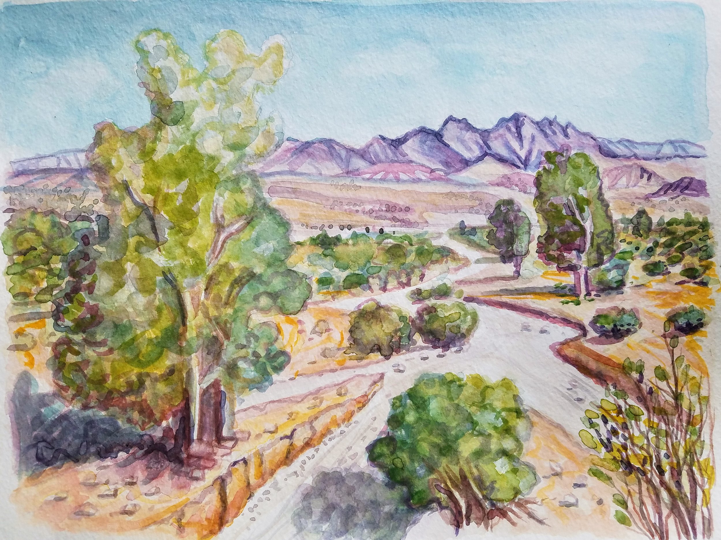 Entrance to Ghost Ranch, Abiqui, NM