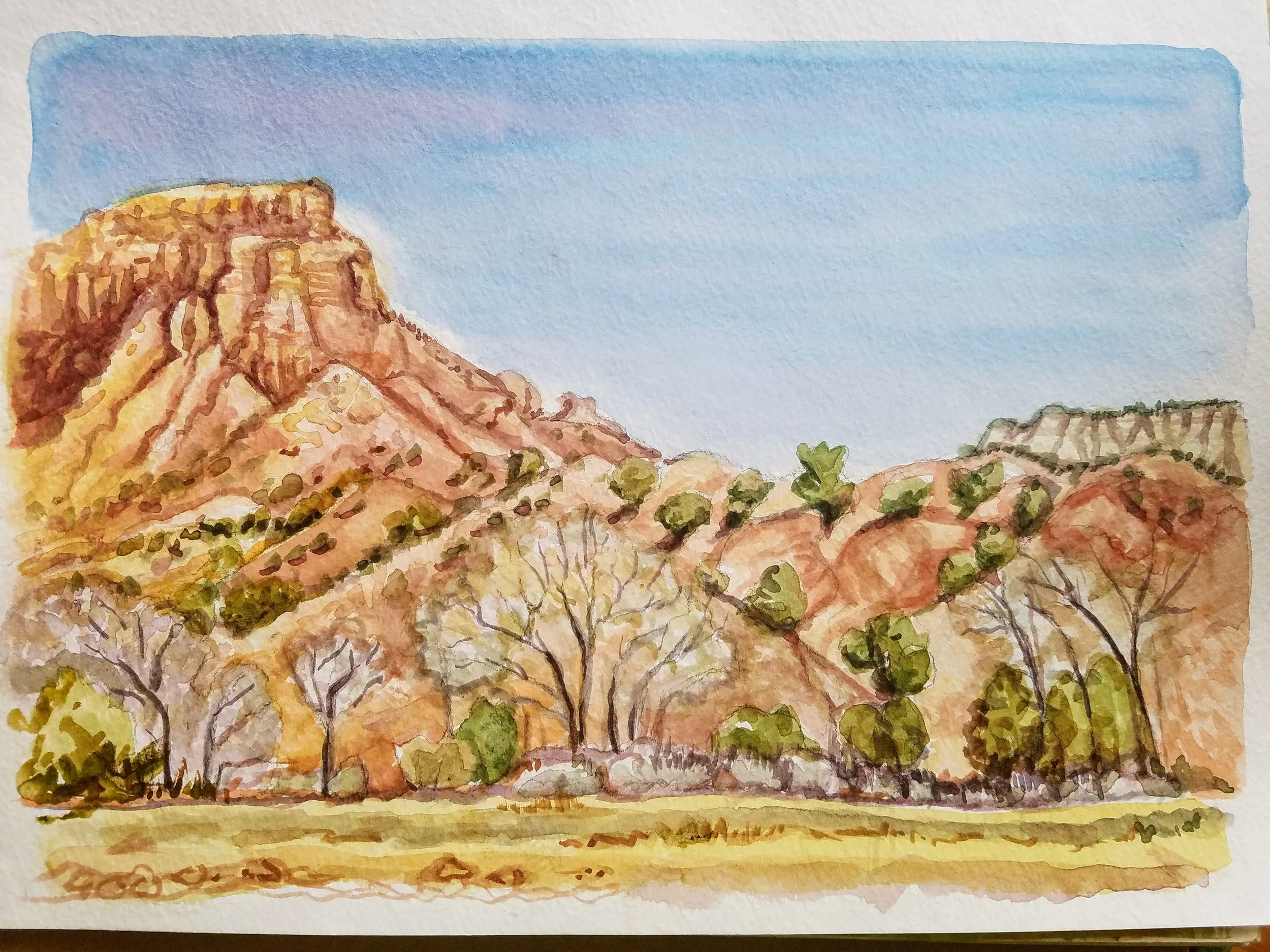 Ghost Ranch Mesas, Abiqui, NM