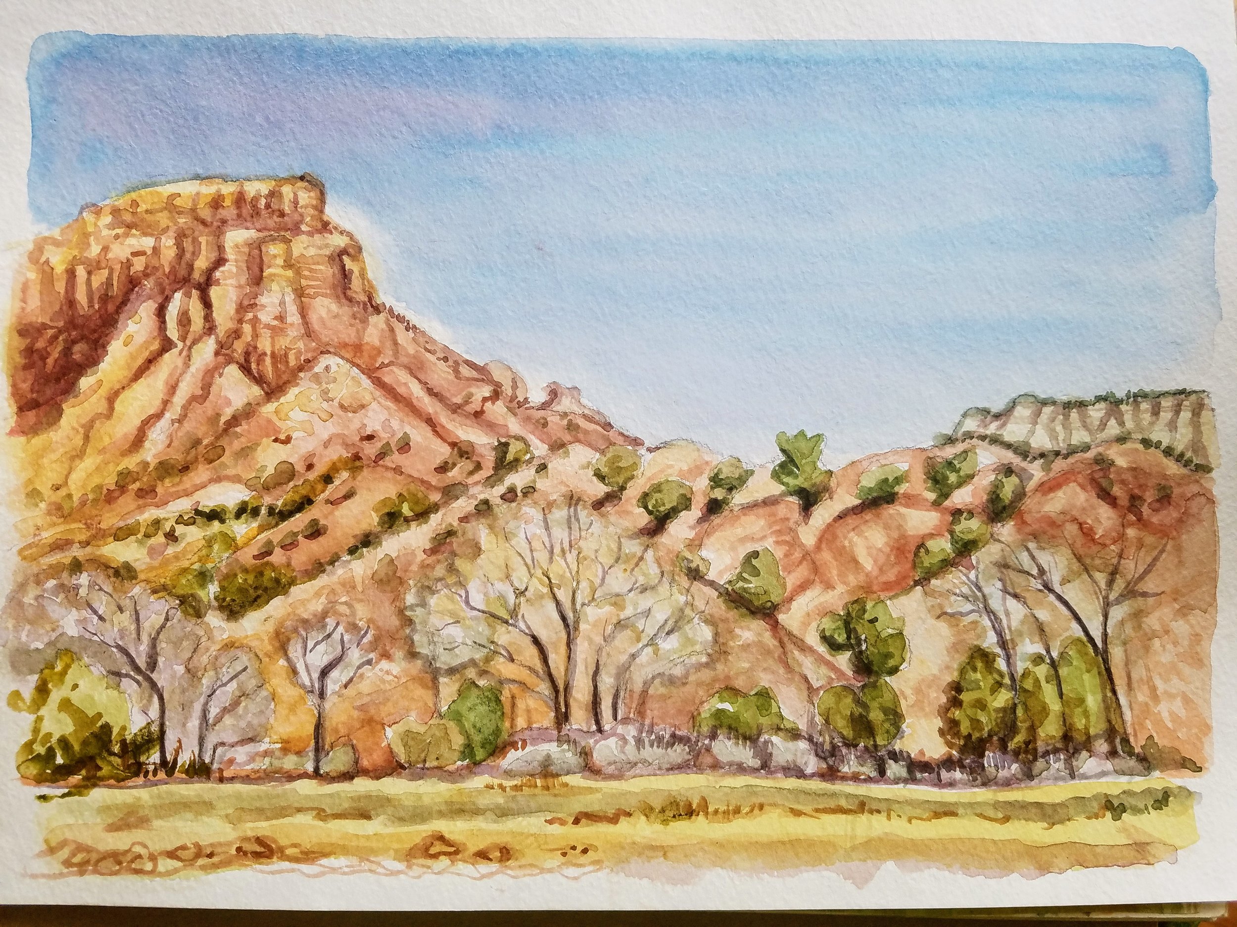 Ghost Ranch Mesas, Abiqui, NM