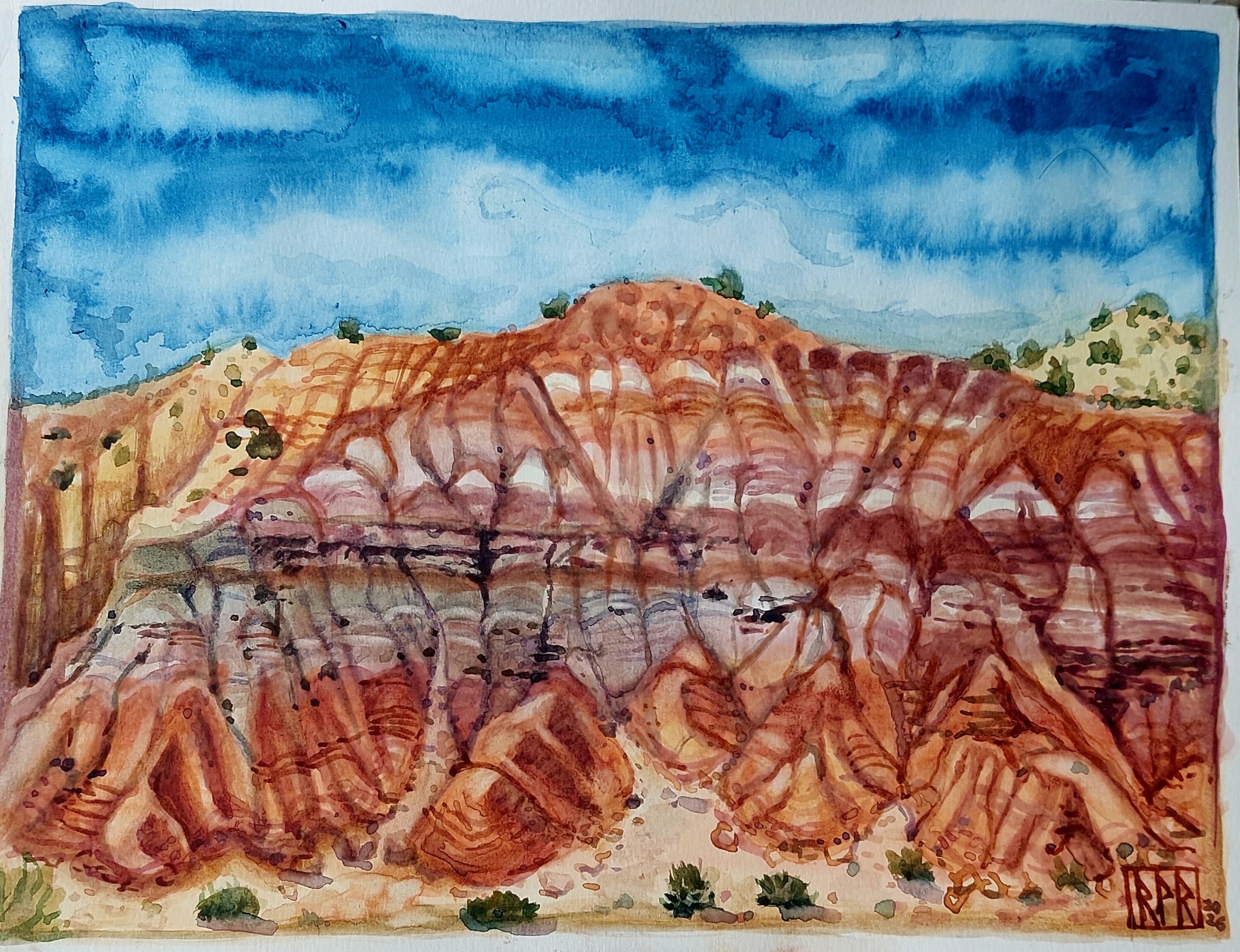 Painted Badlands I,  SouthEast of Ghost Ranch