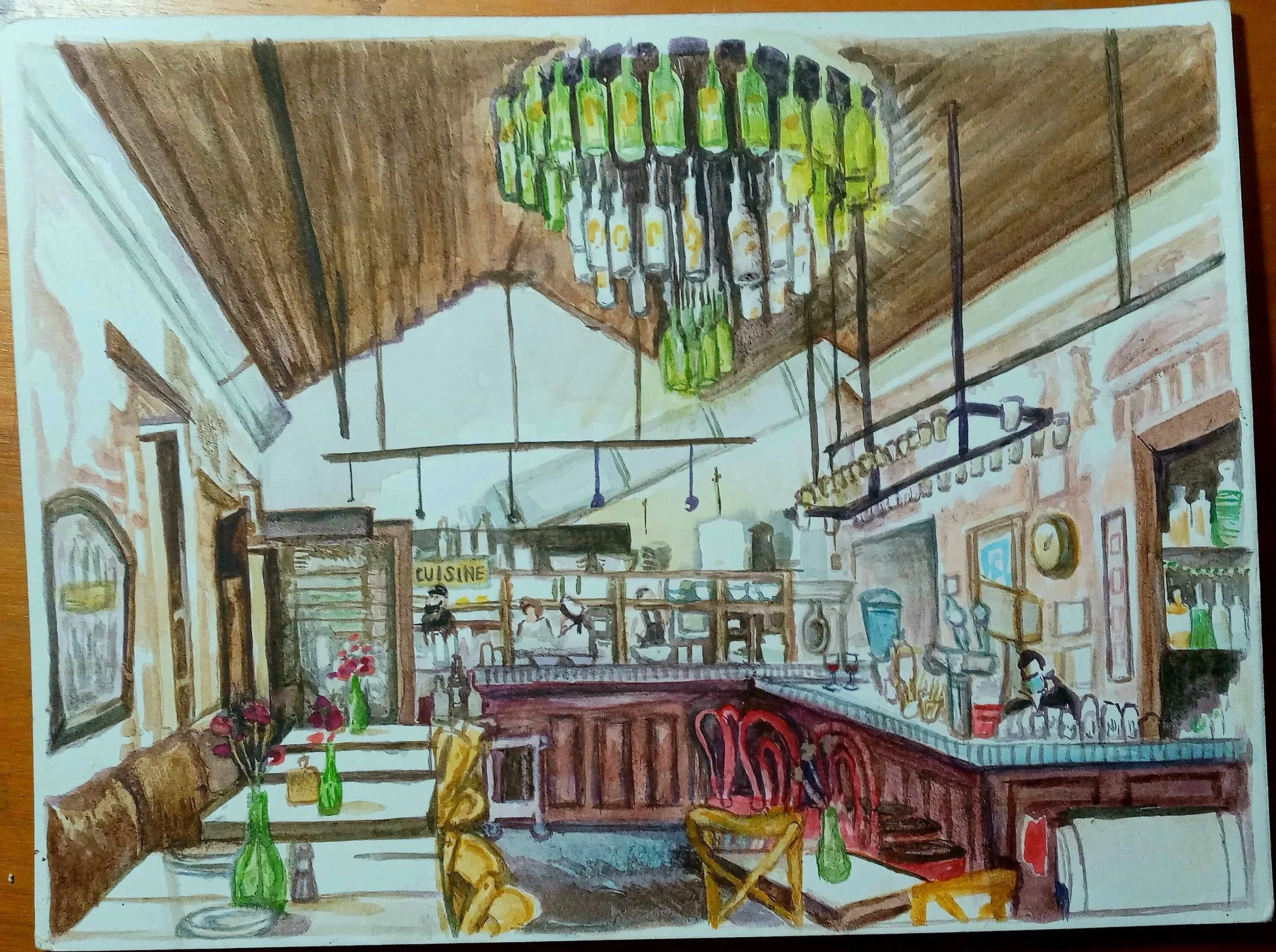 Cinq French Restaurant on 4th Calle