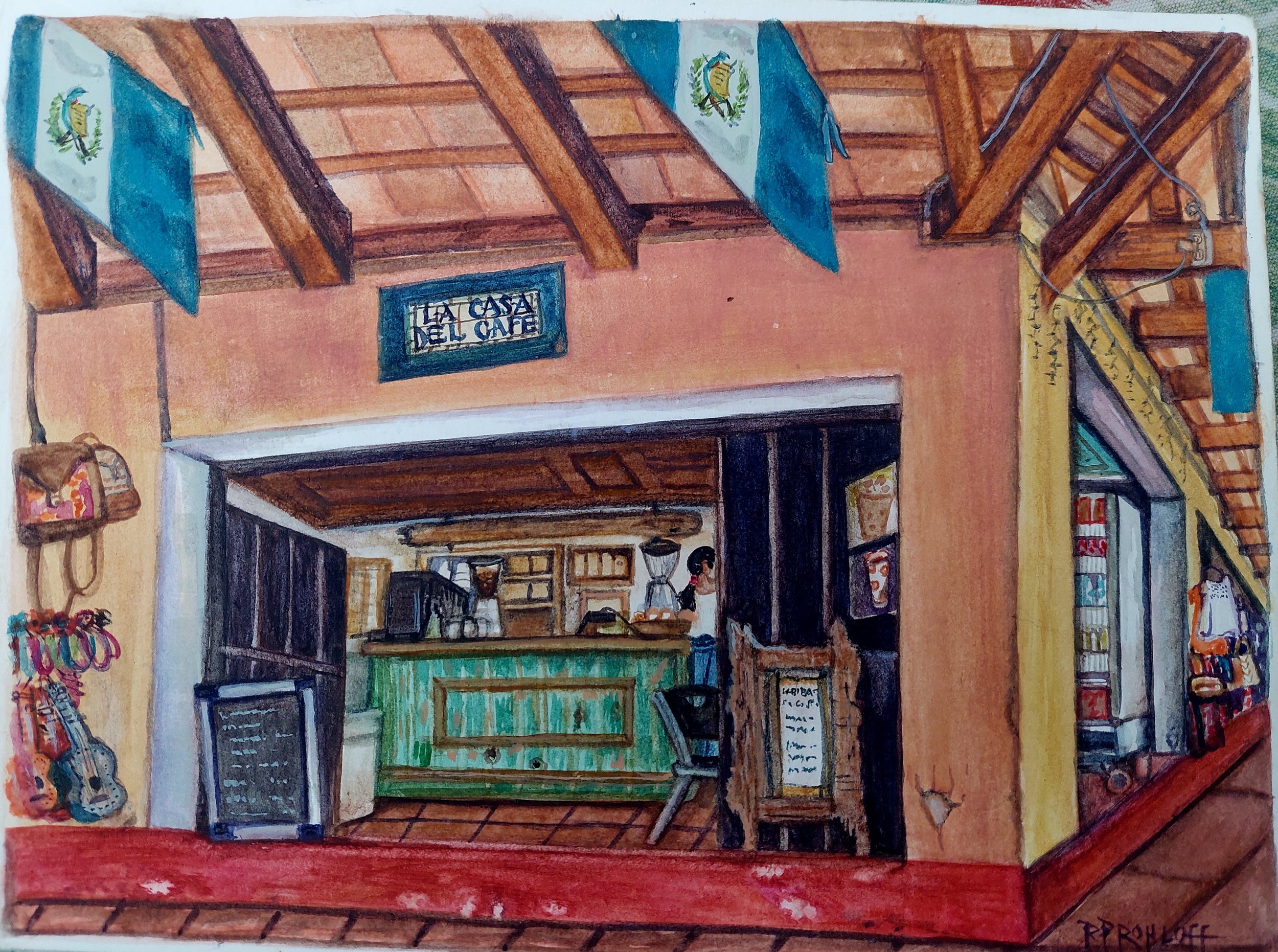 Corner Cafe in the Artisans Market, 2023