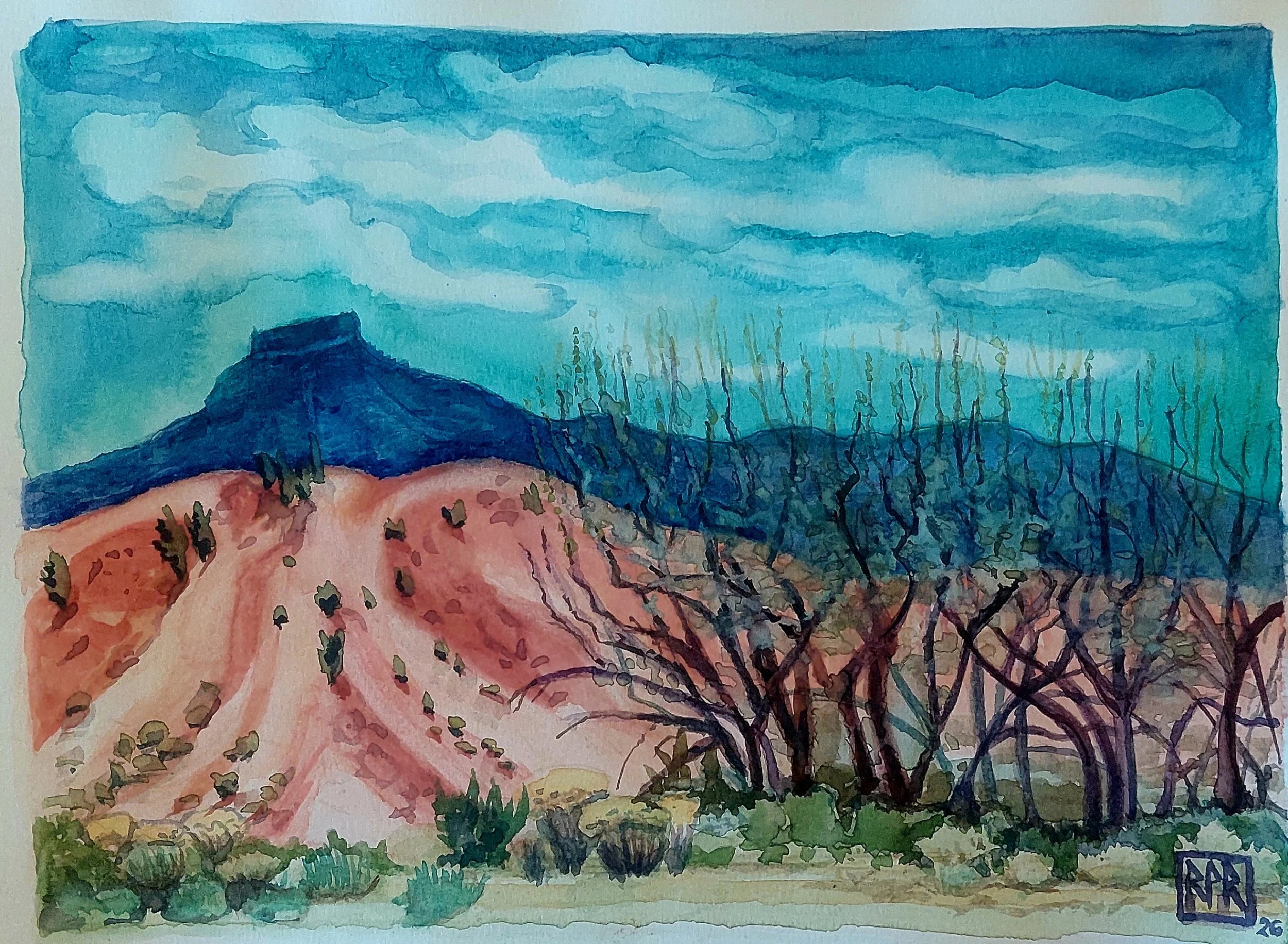 Rendering the Cottonwoods