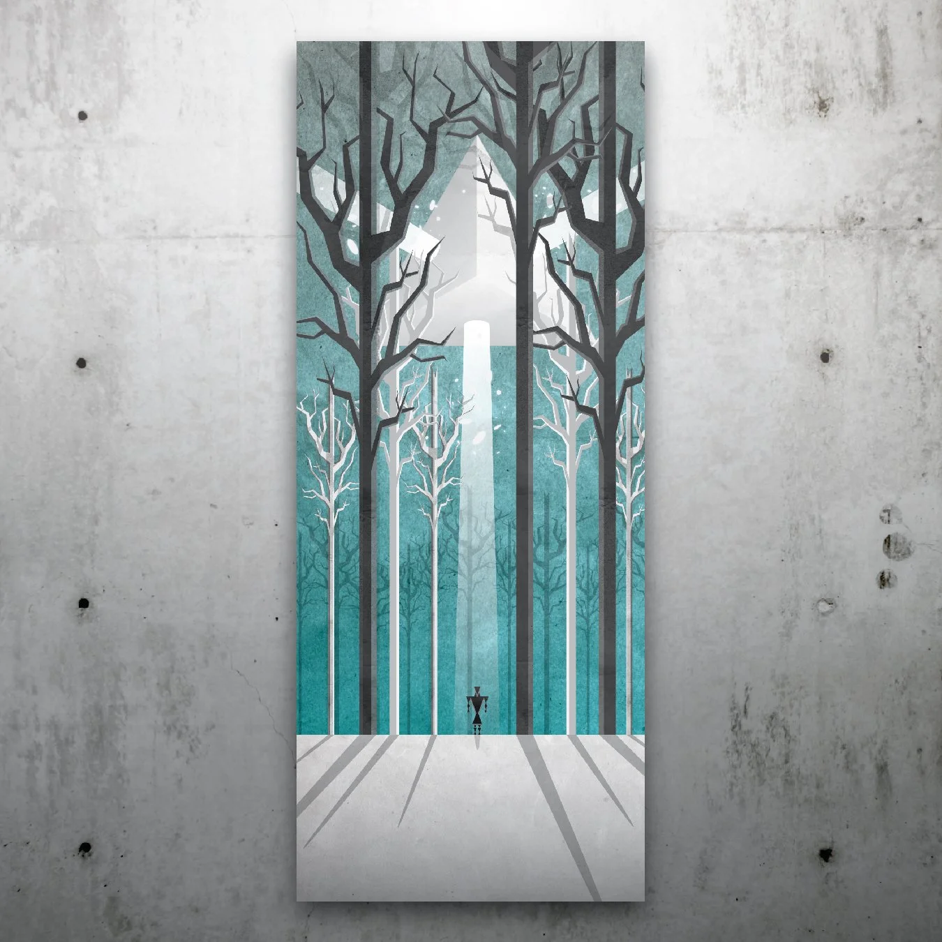 Visitor In The Forest