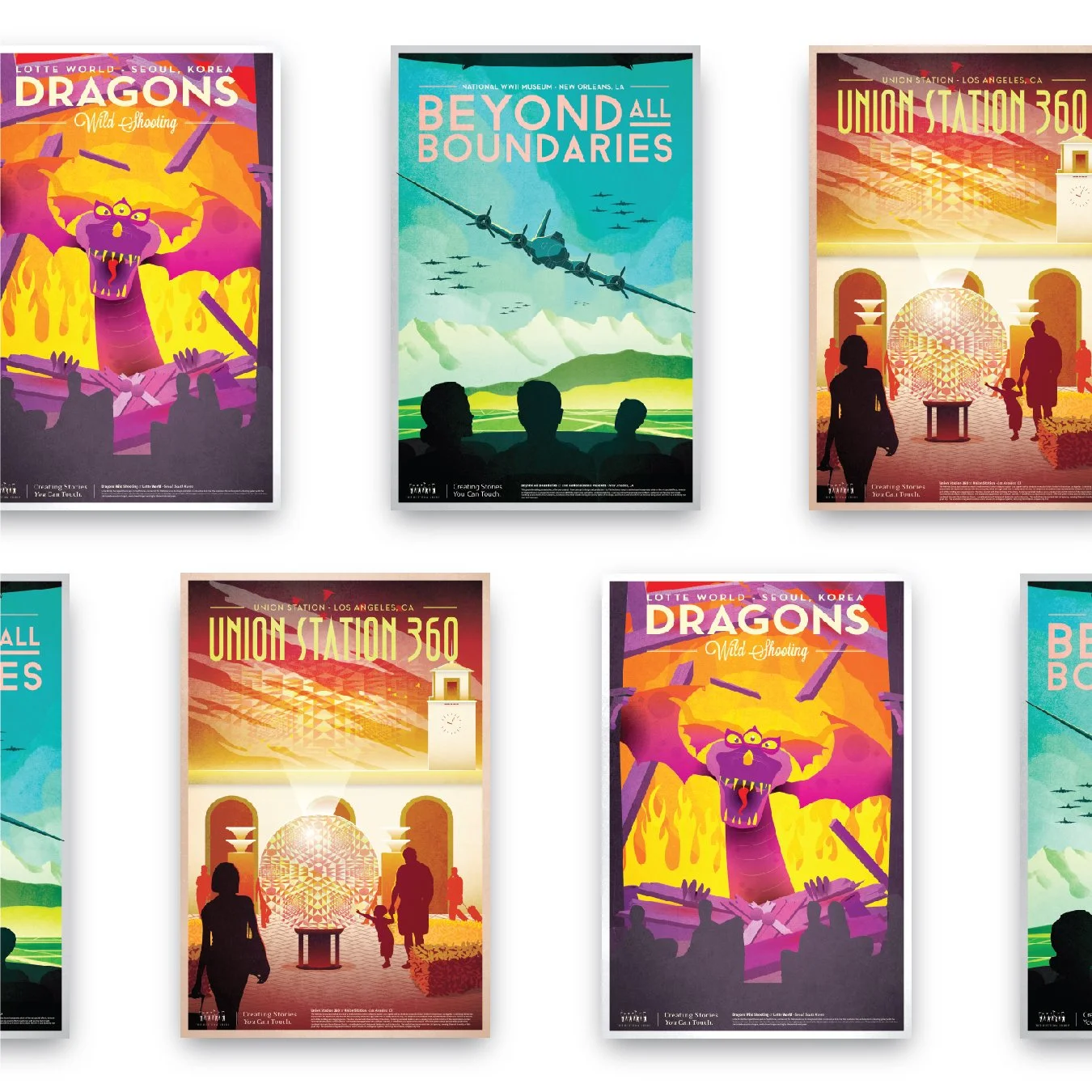 Travel Poster Series