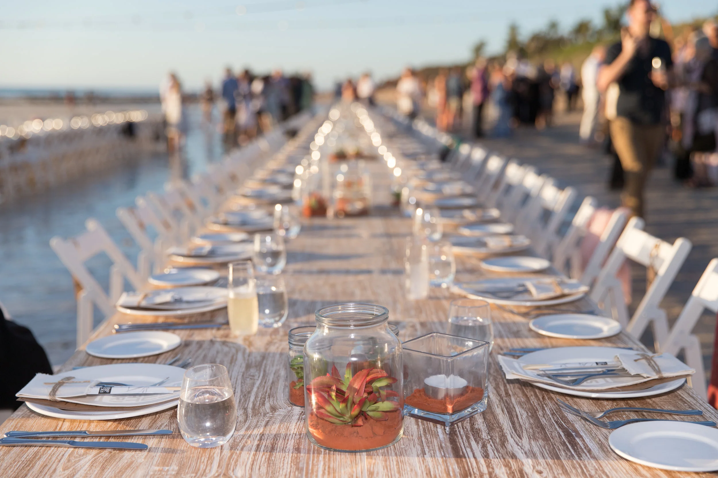 The Sunset Long Table Dinner on Cable Beach Photo: Pamela Jennings