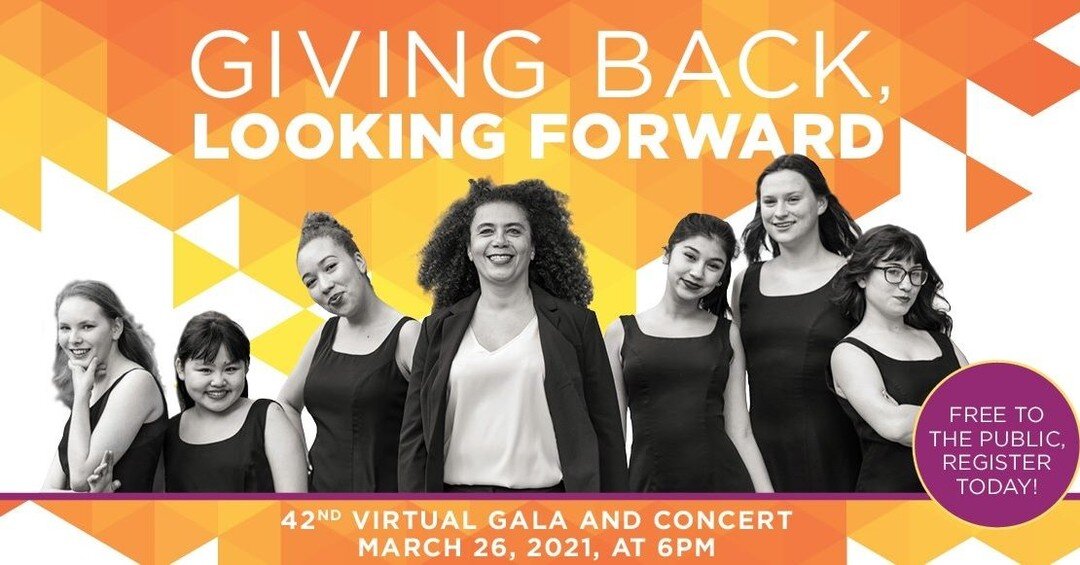 We invite you to join us for our first-ever FREE Gala and Concert on March 26 at 6:00 p.m. PDT! This special online event will include performances from our Premier Ensemble and illustrious guest soprano @rozwithazed, a live fund-a-need, guest speake