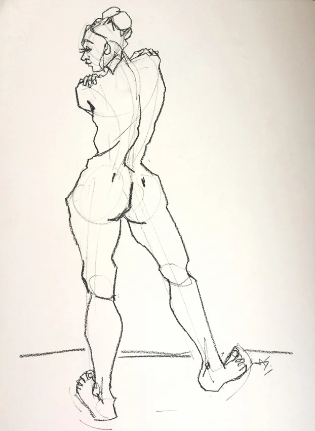 Nude from Behind