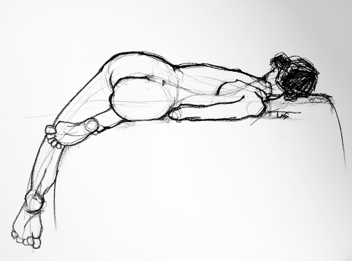 Nude Lying Down