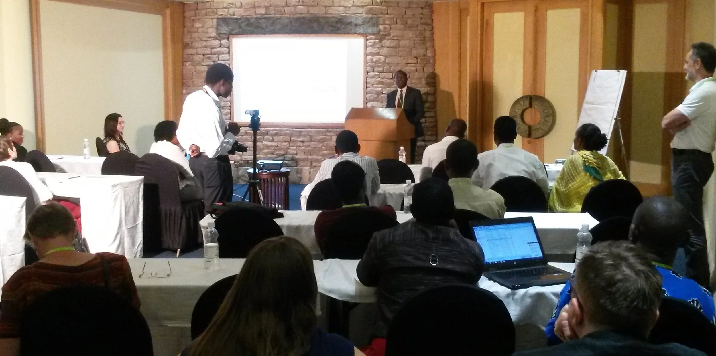 Michael presenting Vic Falls March 2017.jpg