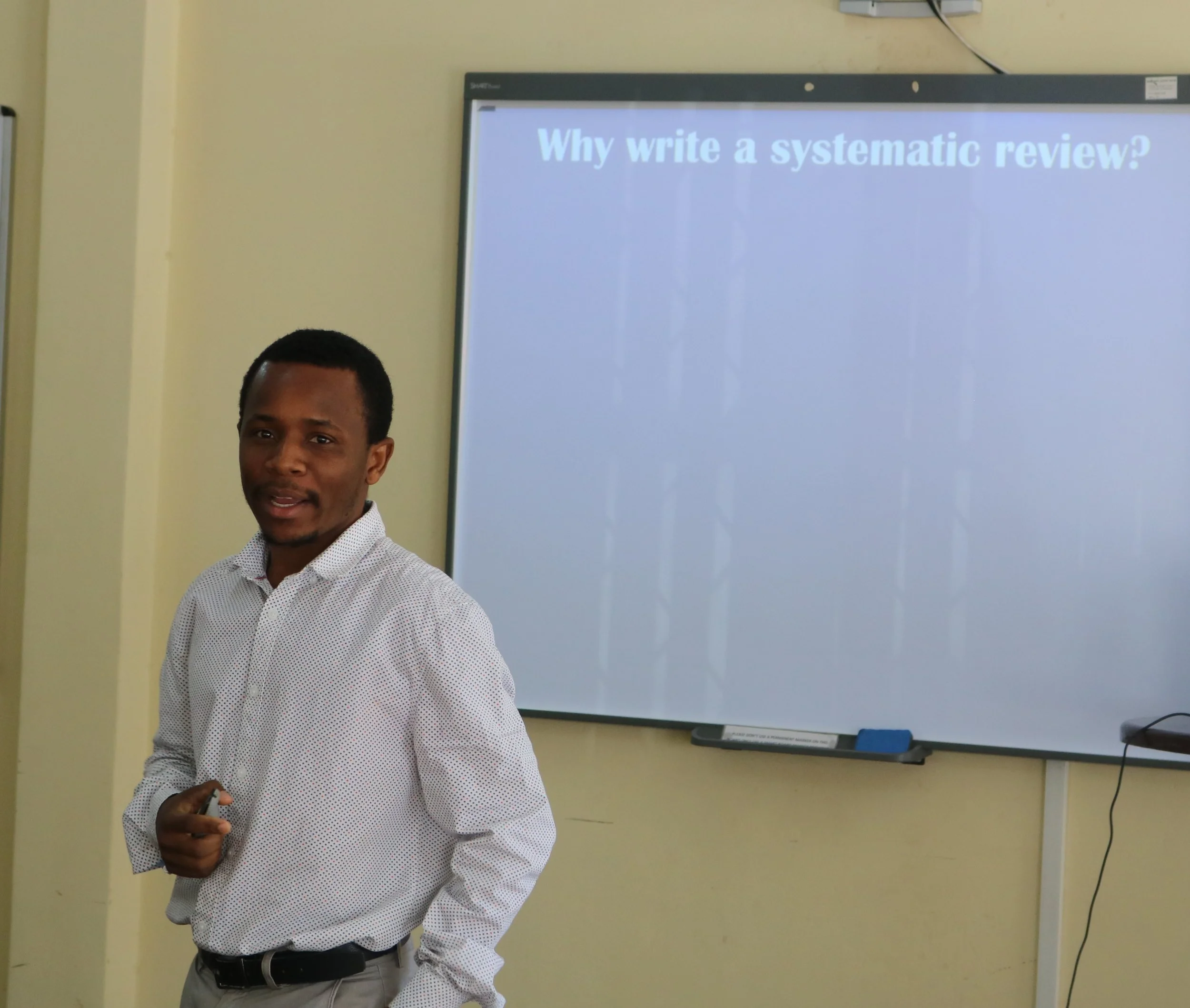 Jermaine Dambi, AMARI PhD Fellow