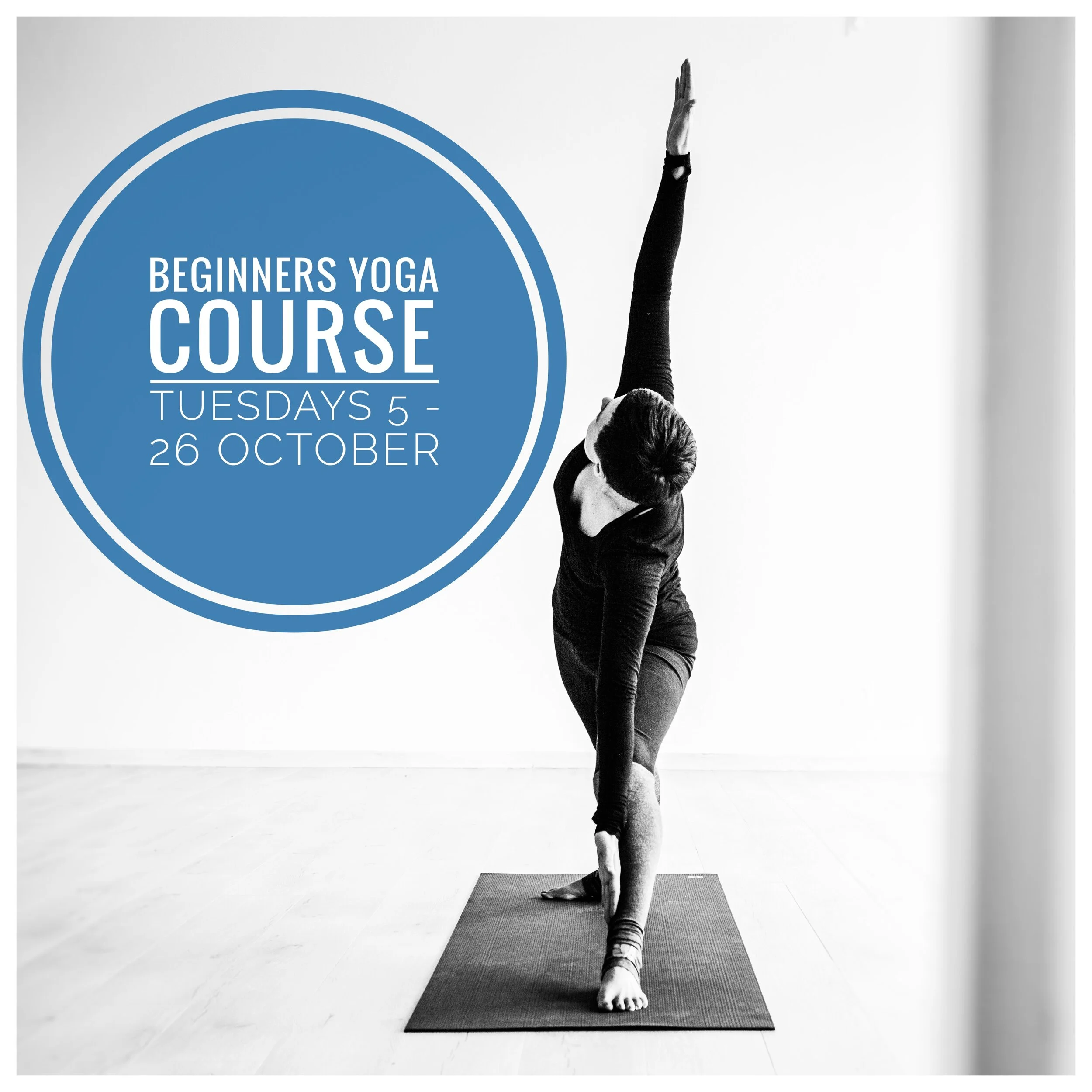 Beginners Yoga Course, 5, 12, 19, 26 October 7.15 - 8.15pm