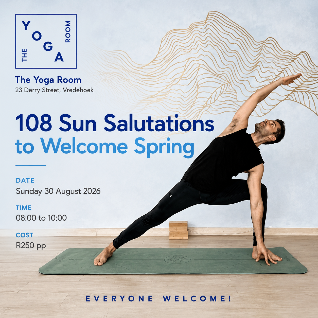 108 Sun Salutes to welcome Spring