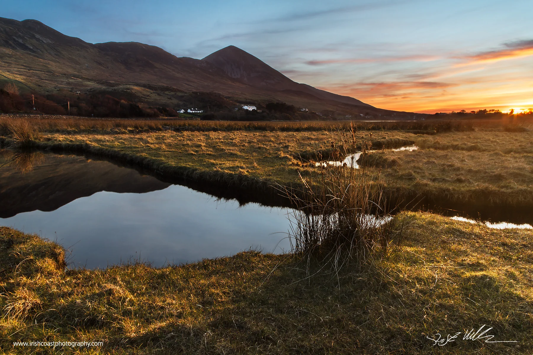 Croagh Patrick from Deerpark, Murrisk, Co. Mayo