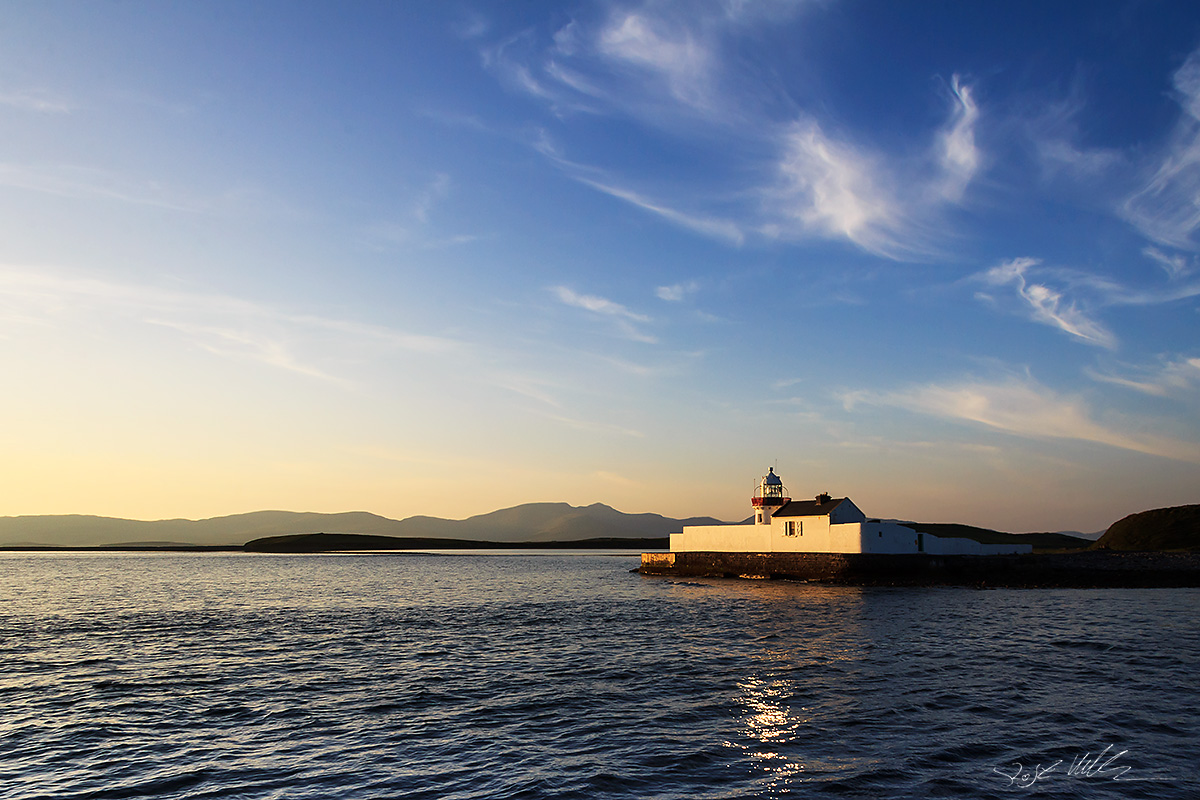 Inishgort Lighthouse, Clew Bay, Co. Mayo