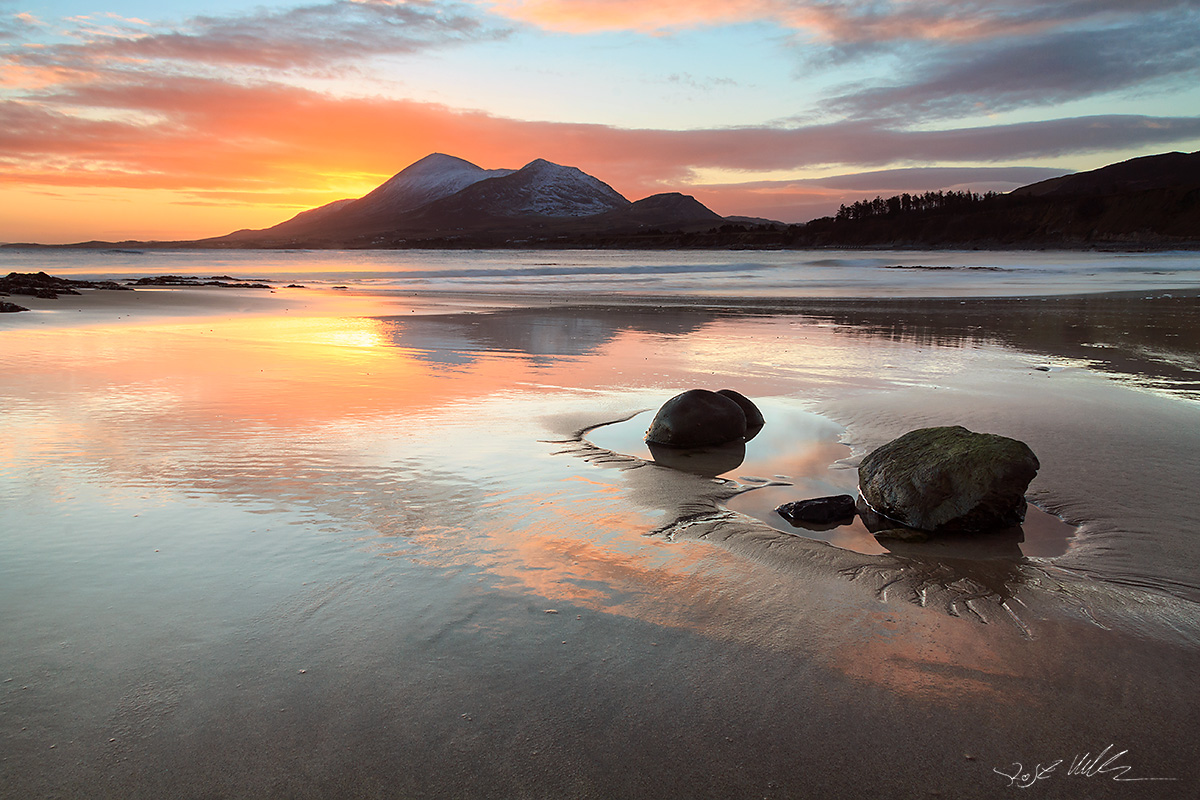 Croagh Patrick from Old Head, Co. Mayo