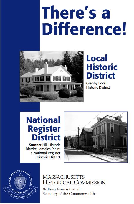 Local Historic Districts vs. National Register Districts
