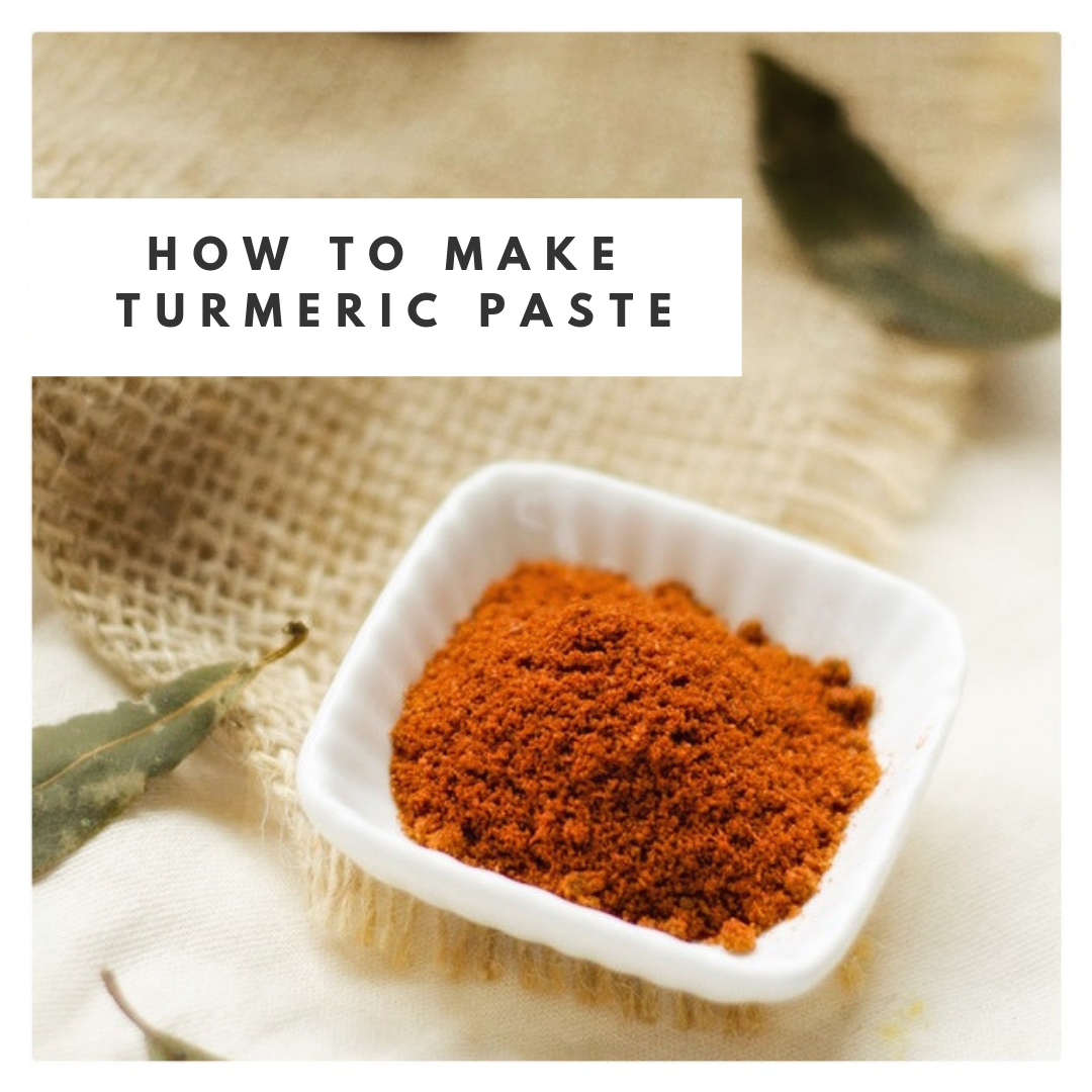 How to Make Turmeric Paste