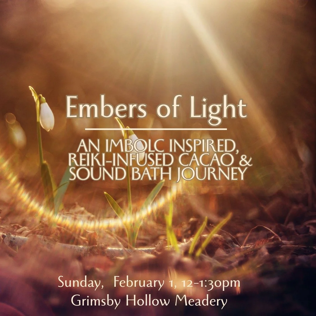 Embers of Light: An Imbolc-Inspired, Reiki-Infused Cacao &amp; Sound Bath