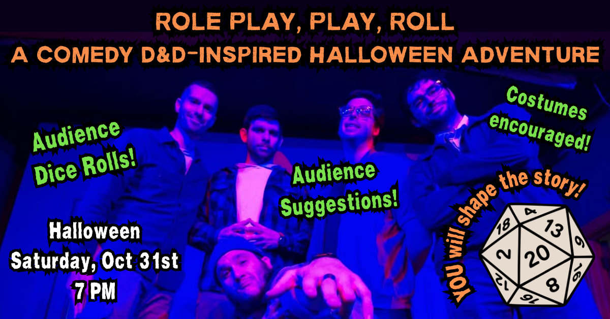 Role Play, Play, Roll: A Comedy D&amp;D-inspired Halloween Adventure