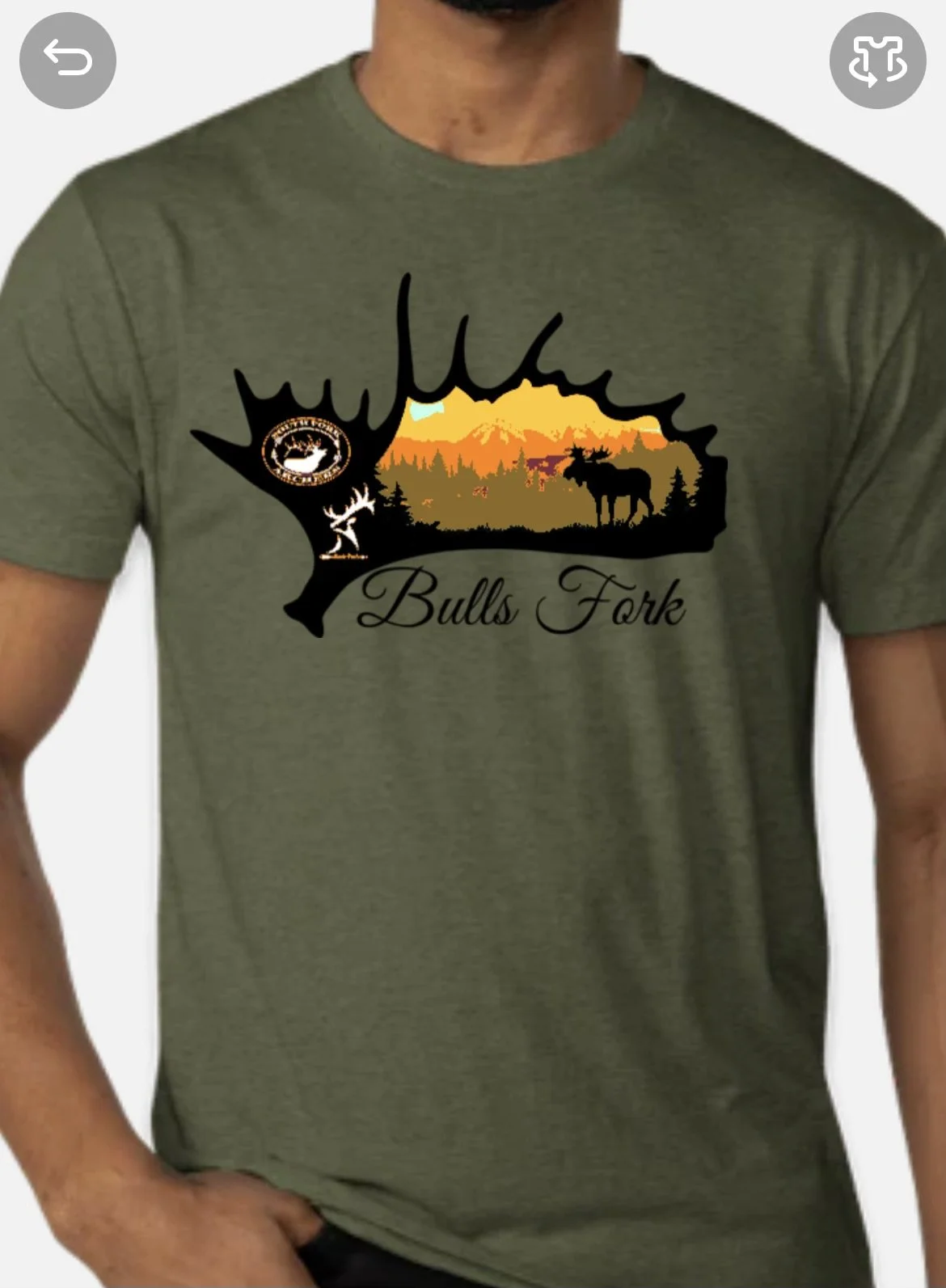 Bulls Fork Tee Shirt