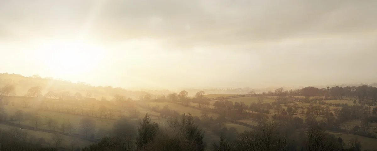 Sunrise over the Cheshire Countryside