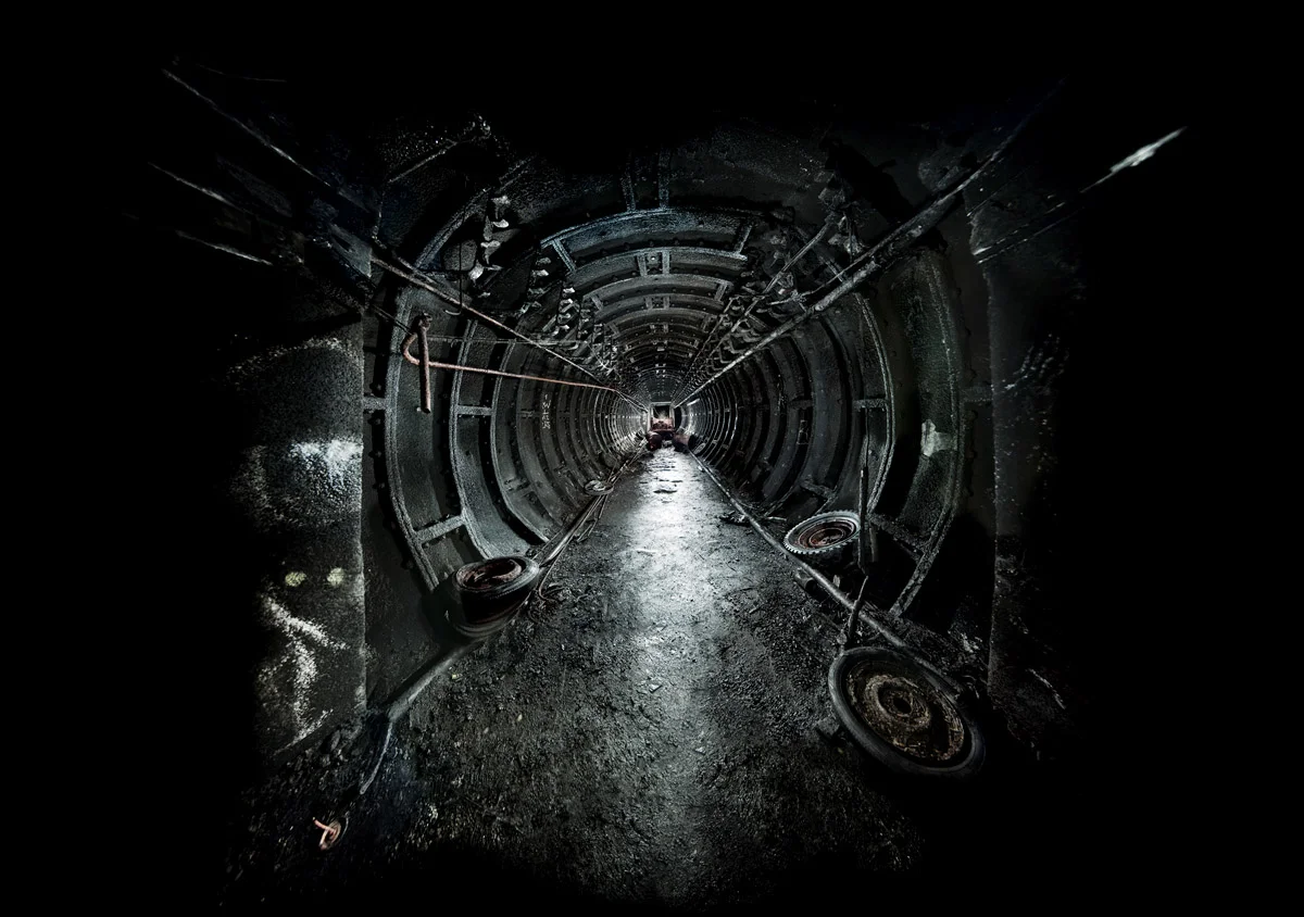 Tunnel to the lower levels