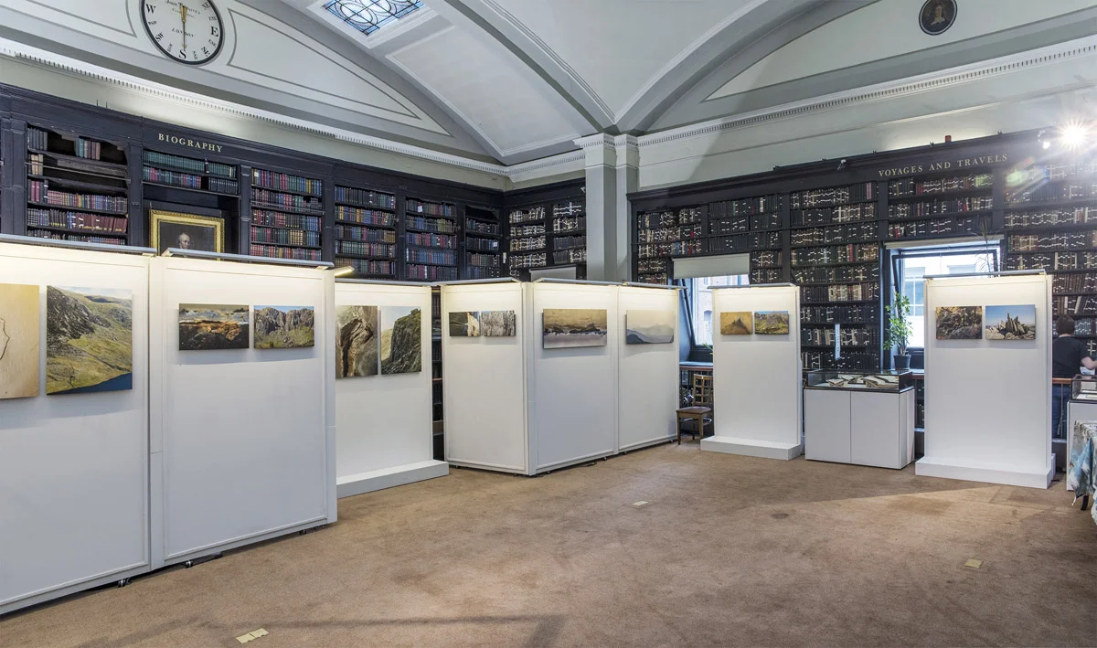 Exhibition in the Portico Library, Manchester
