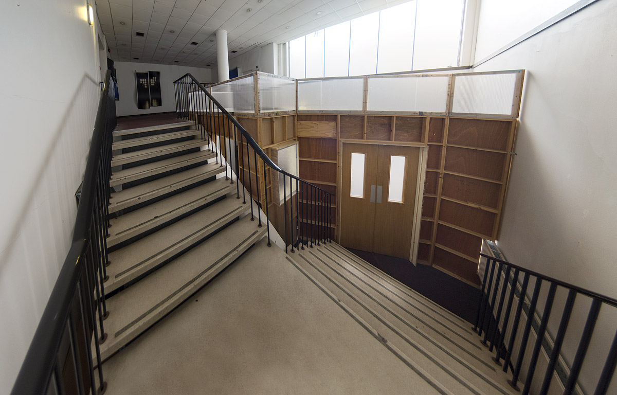 Behind the scenes of a police station