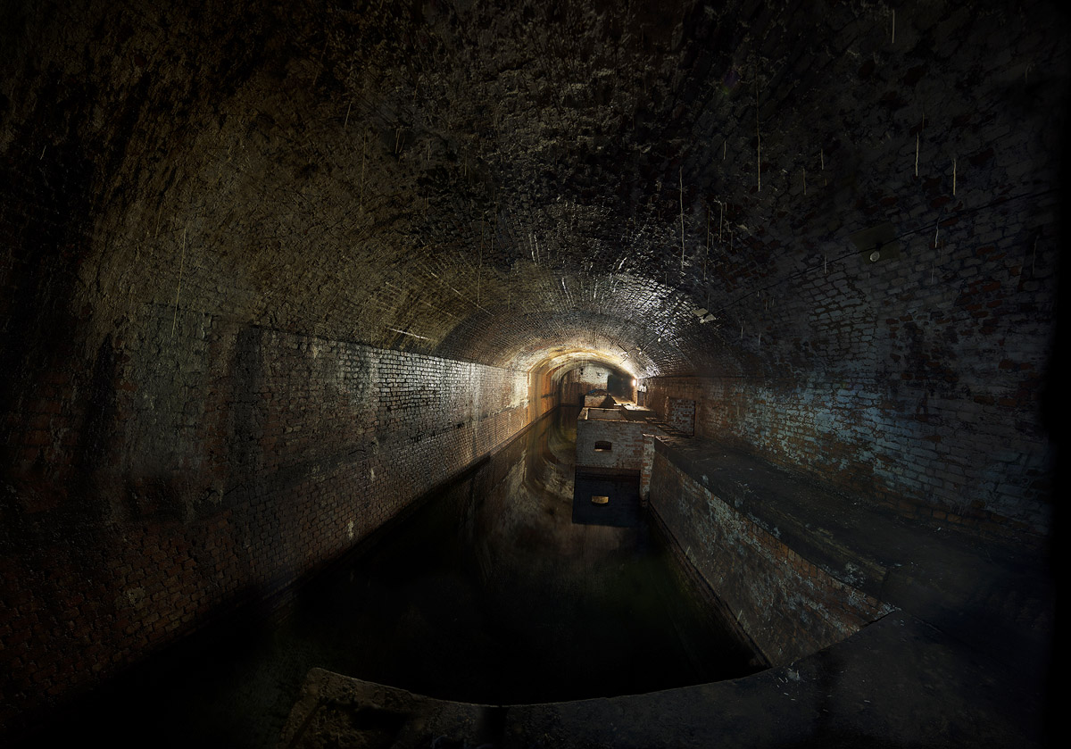 Salford Junction Canal Tunnel beneath the studio