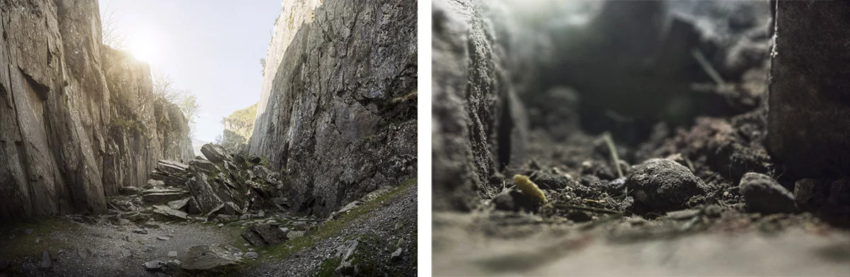 Talus Deposits Fig. 1 & 2
