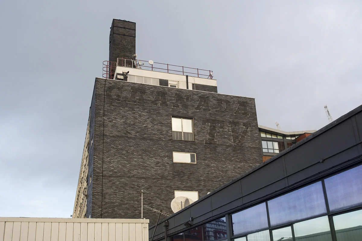 Granada TV ghost sign
