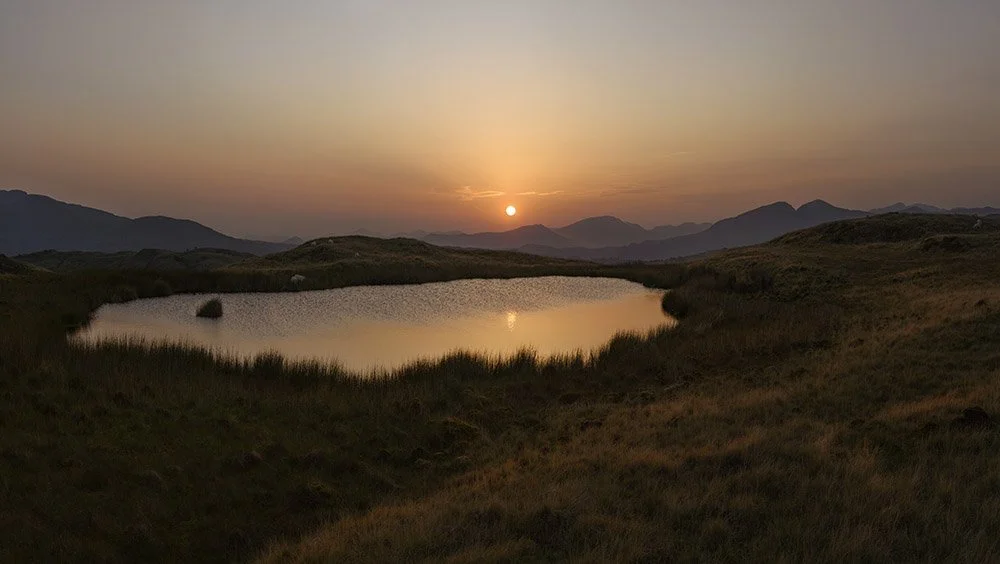 Pool in the hills and mountains of Eryri (Snowdonia) Available as a print.