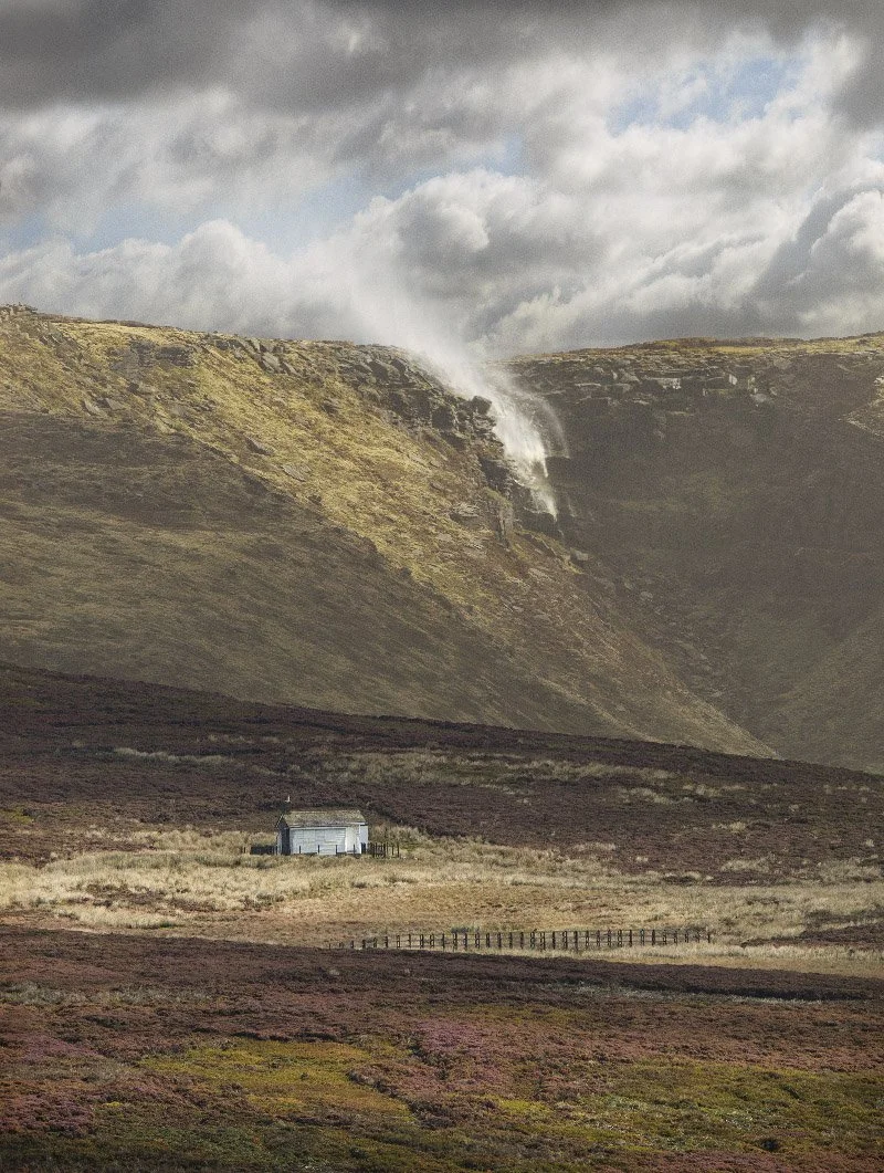  Downfall blown back up - the edge of Kinder and the Shooting Cabin  Available to own as a  print  