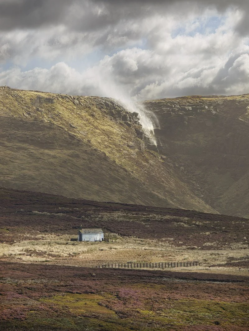  Downfall blown back up - the edge of Kinder and the Shooting Cabin  Available to own as a  print  