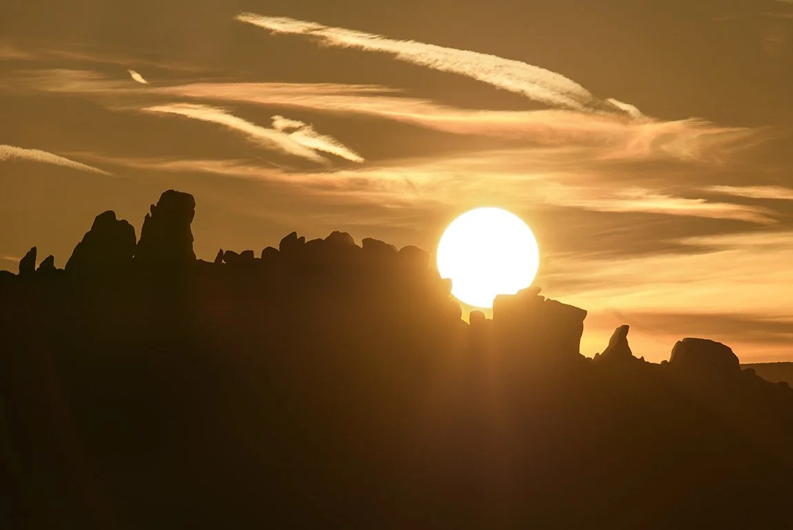  Sunrise, Ramshaw Rocks  Available to own as a  print  