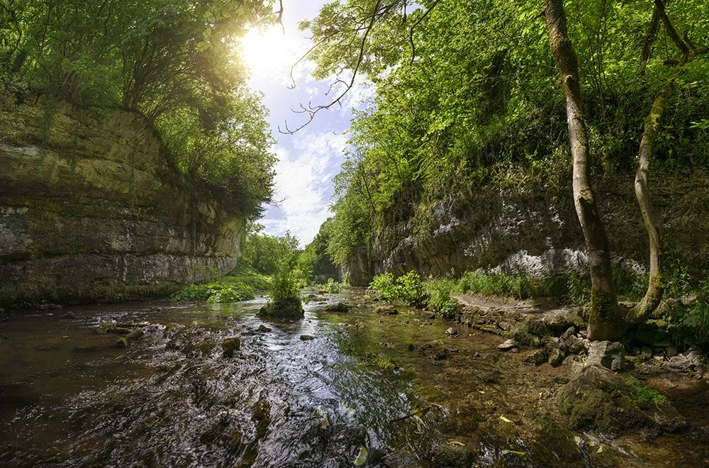  Chee Dale on the River Wye, Derbyshire  Available to own as a  print  