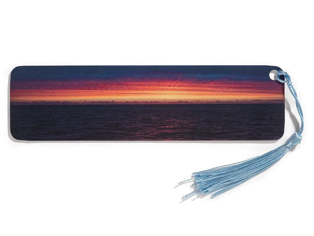 Last light on the ocean