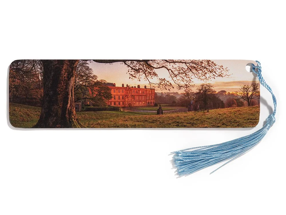 Lyme Park House at dusk