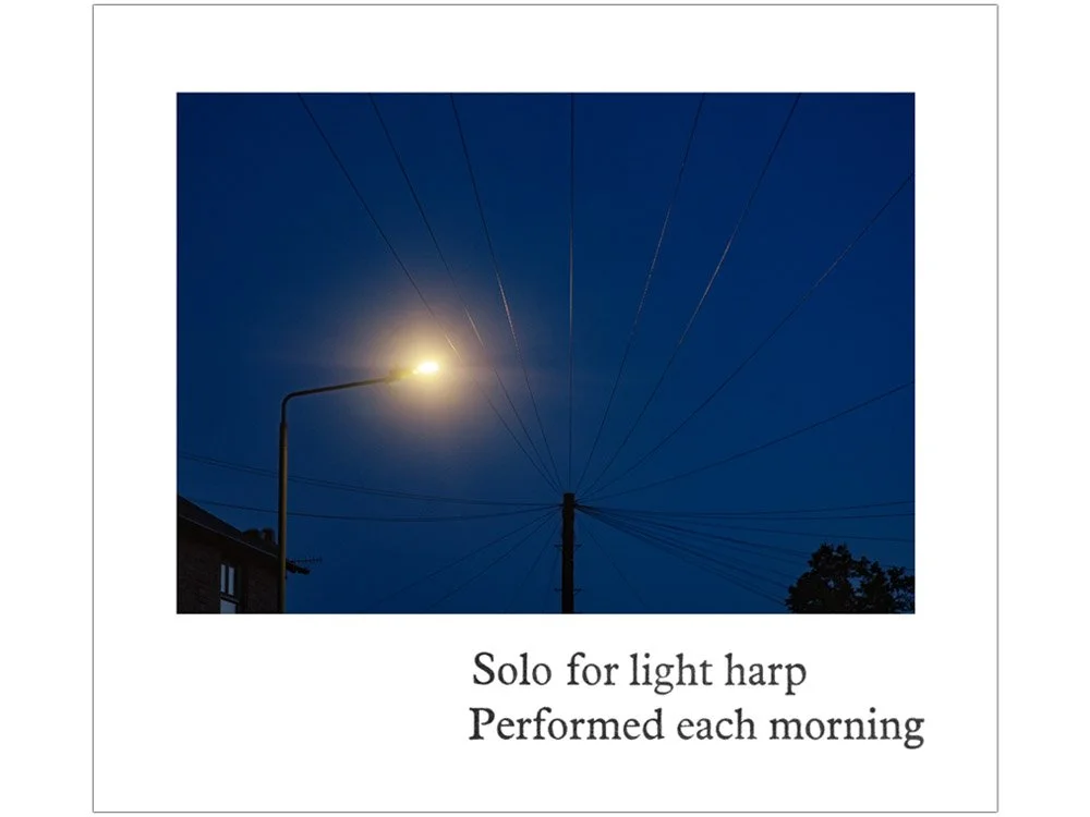 Solo for light harp