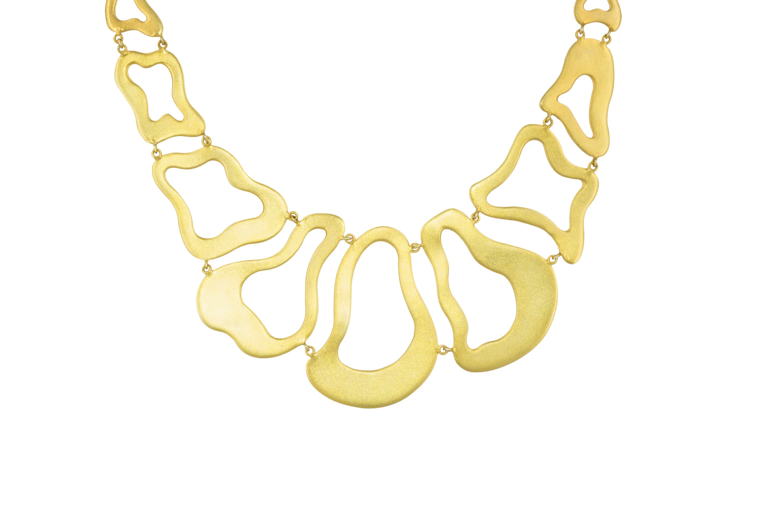 18kt Gold plated Brass Statement Necklace