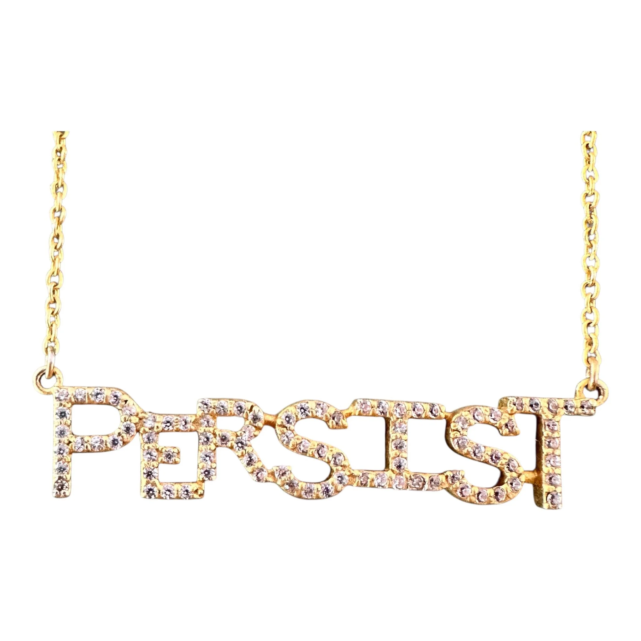 PERSIST 18kt Gold Plated necklace