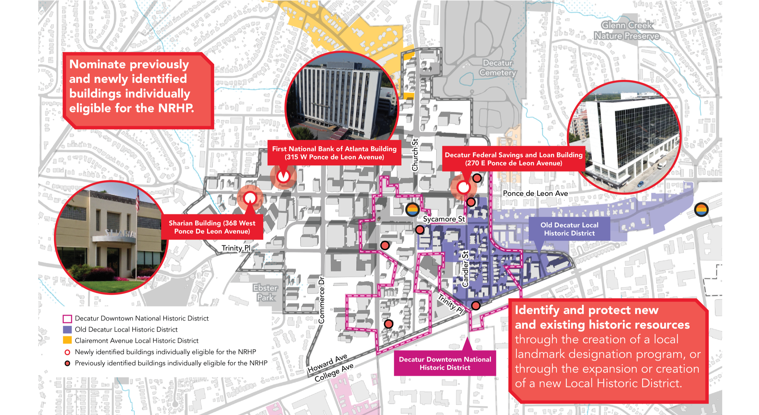 Decatur Town Center Plan 2.0 — MKSK | Landscape Architecture, Urban ...