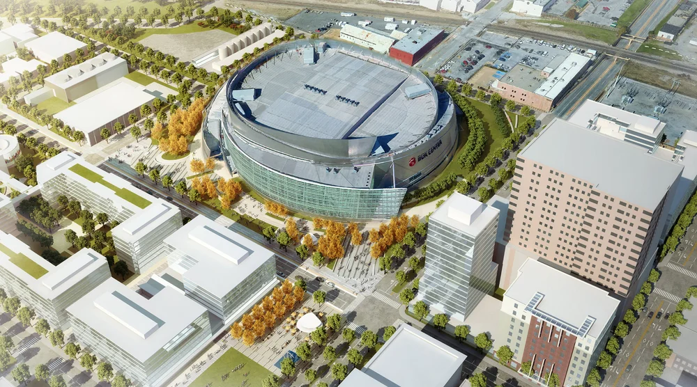 Tulsa Arena District Master Plan — MKSK | Planning, Urban Design ...