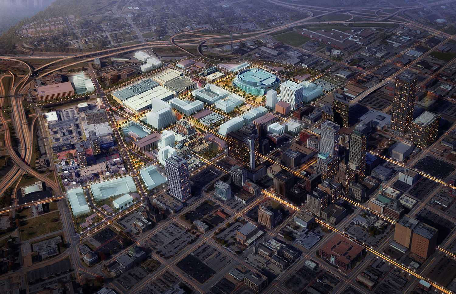 Tulsa Arena District Master Plan