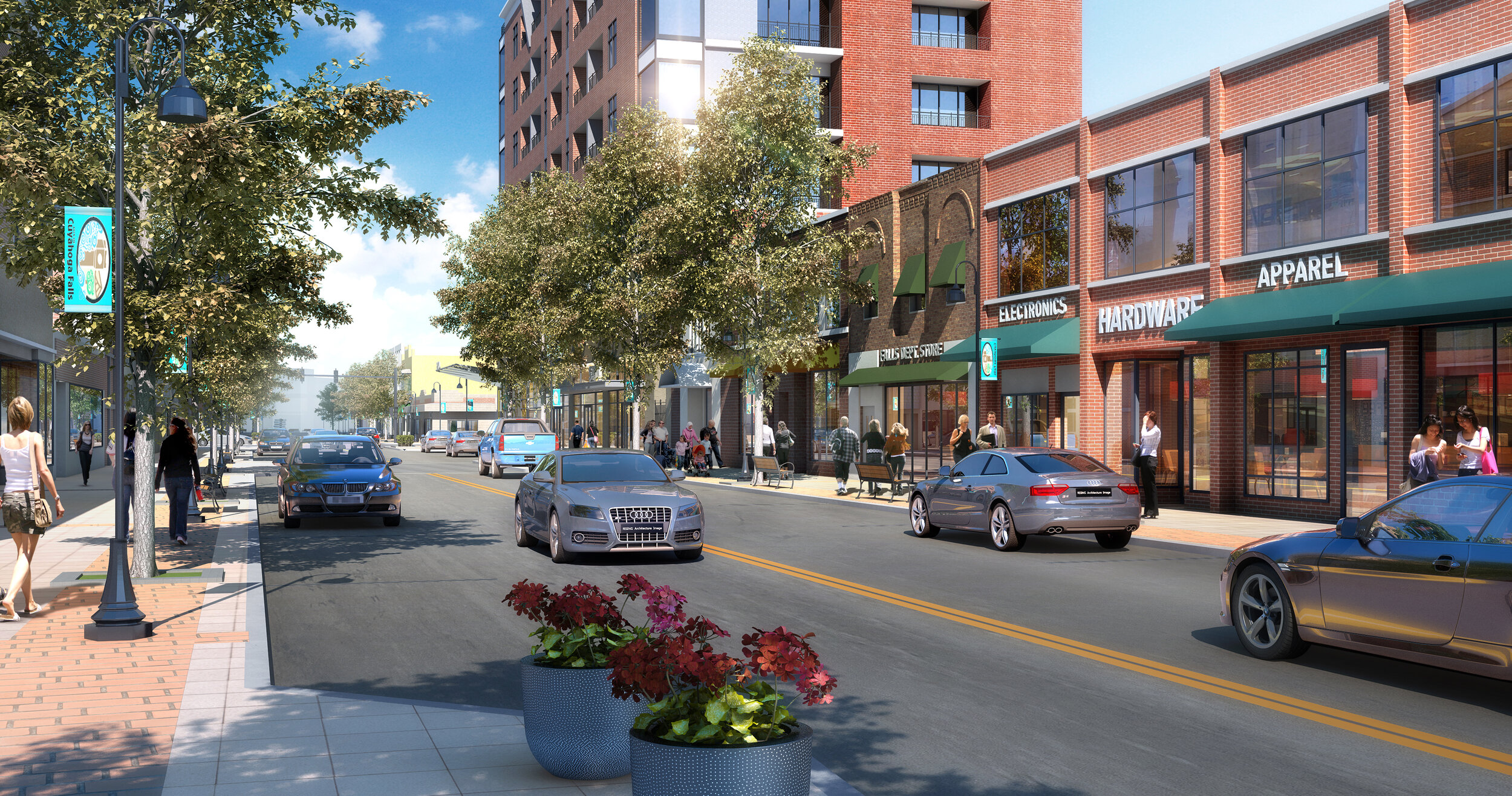 Downtown Cuyahoga Falls and Toledo Promenade Park Recognized as 2020