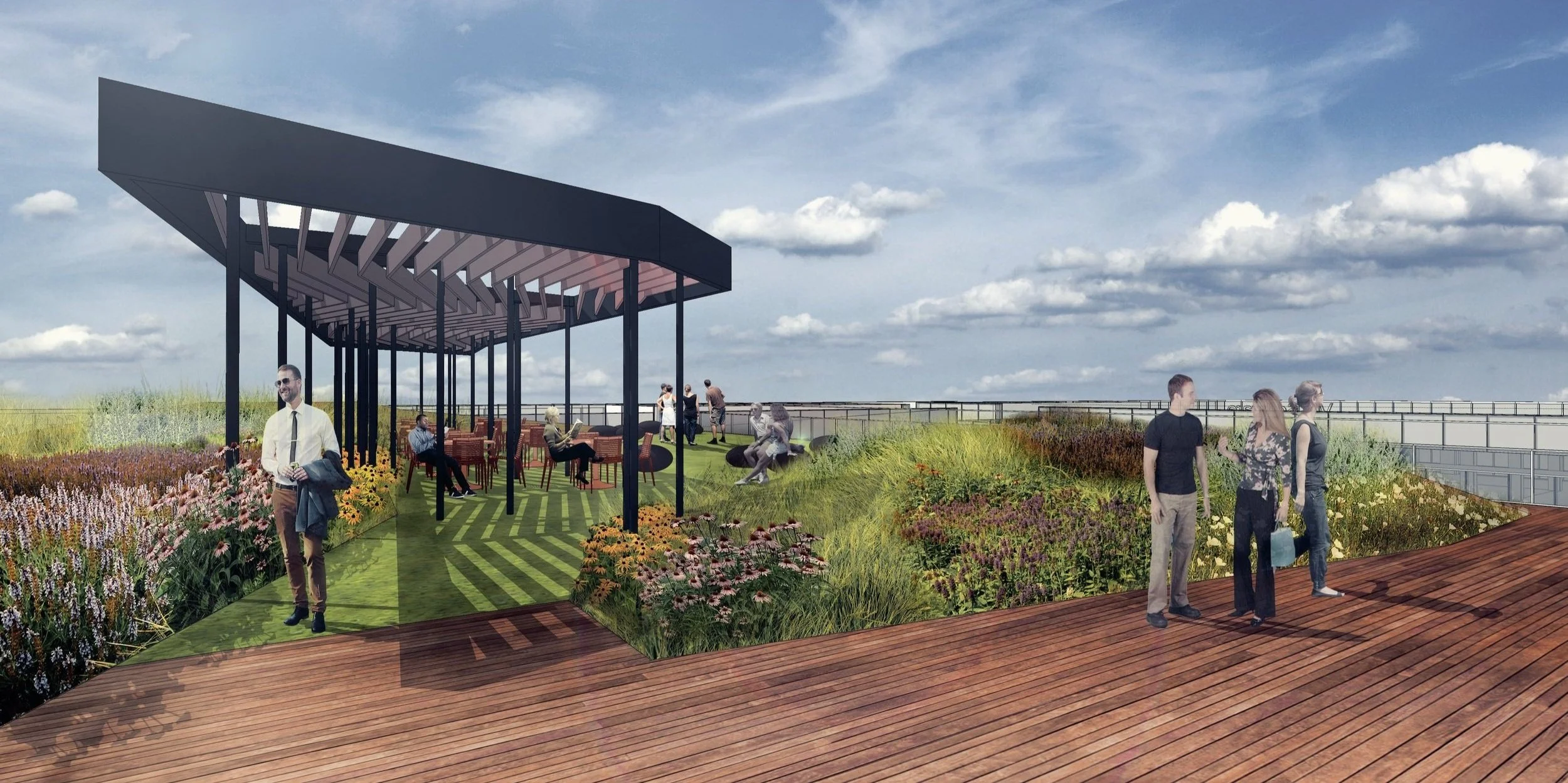 Ballston Quarter Macy's Office Terraces — MKSK